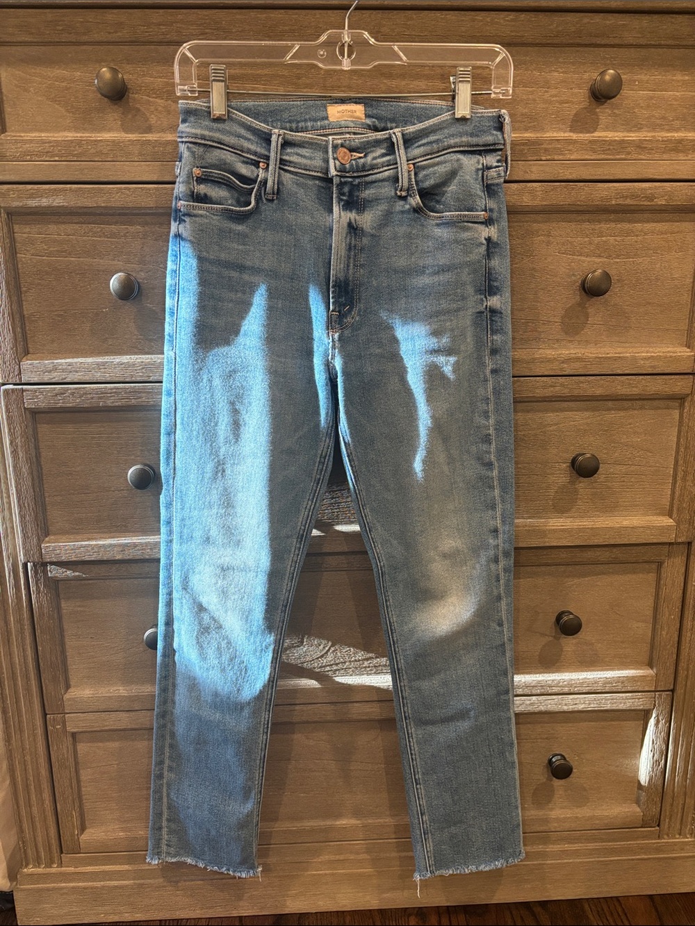MOTHER Straight-Leg Jeans